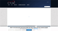 Desktop Screenshot of ctik.scinawa.pl