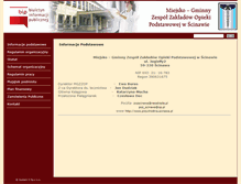 Tablet Screenshot of bip.przychodnia.scinawa.pl